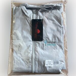 Valspar The Weather Co Gray Hooded Jacket